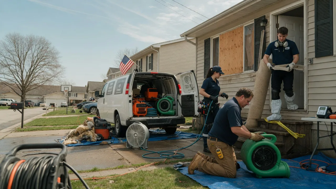 Water Damage Restoration in Hightstown, NJ near me